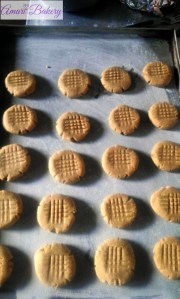 Peanut Butter Cookies ready to bake
