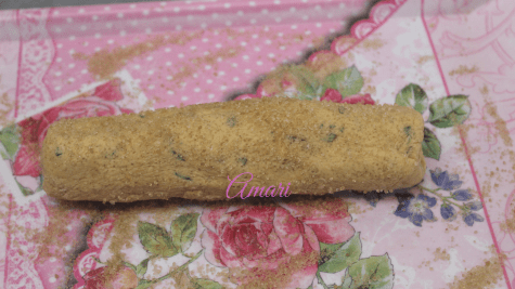 Lavender cookie dough on sugar_Amari Baking center