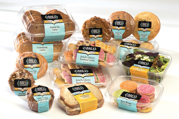 packages of baked goods