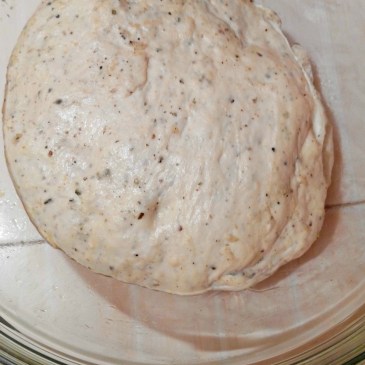 Dough double in size