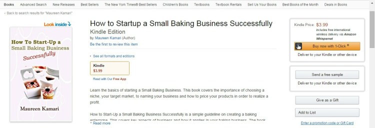 How to startup a small bakery business successfully - prnt scrn Amazon
