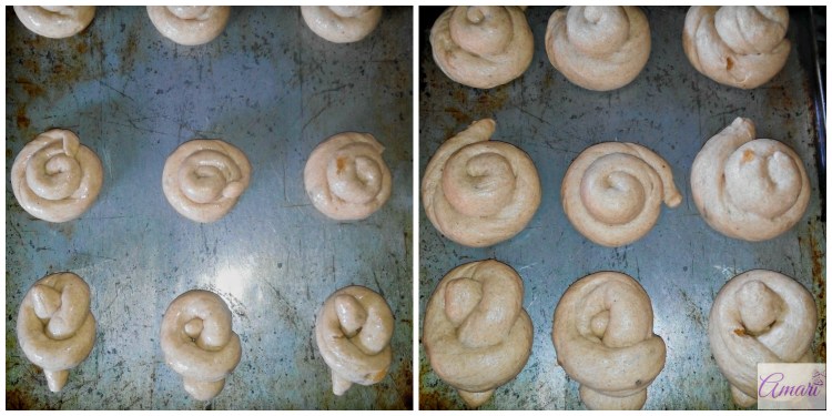 Proof scones until double in size