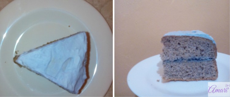 Slice of spicy sponge cake_Amari blog recipe