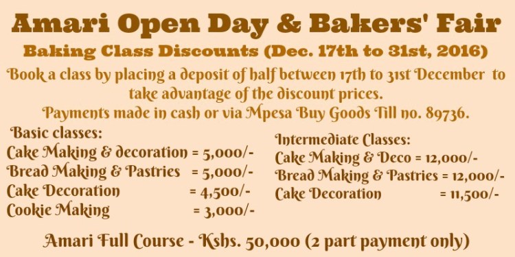 bakers-fair-amari-classes-discounts-poster