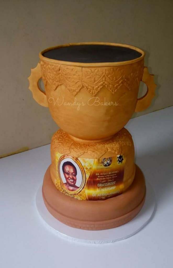 Cup with Base cake by Wandys Bakers