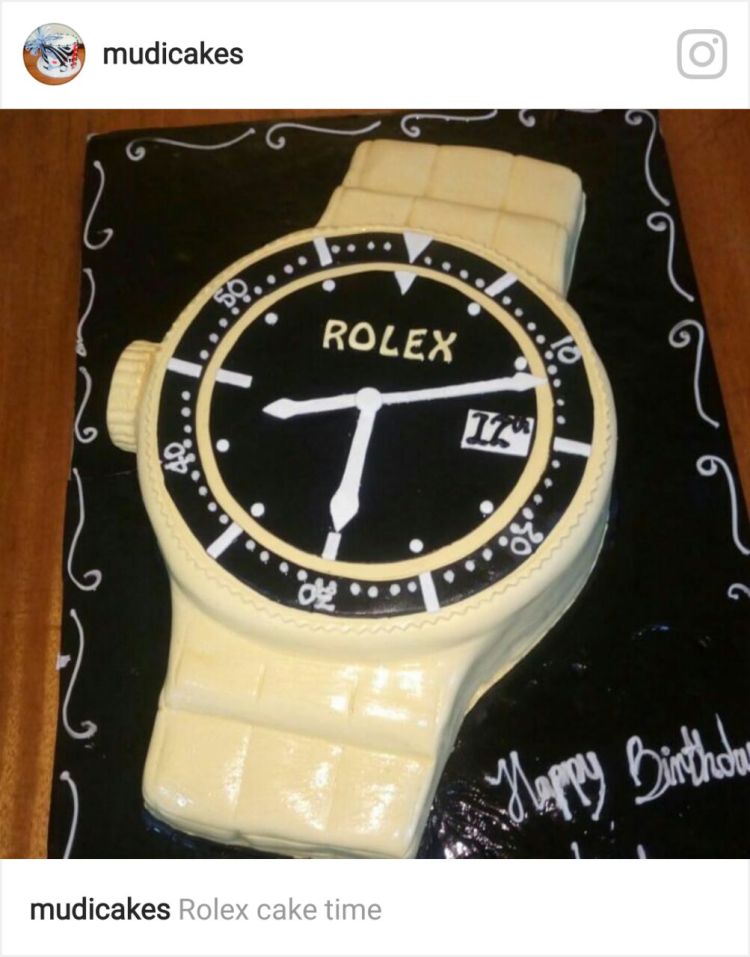 Mudi Cakes - Watch cake IG