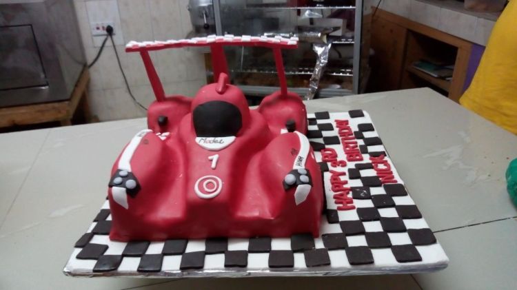 Race Car Cake - The Cake Hub Ny