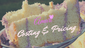 Amari Online Costing &amp; Pricing Cover